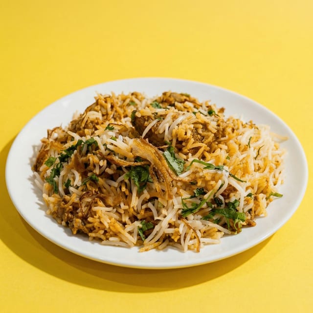 Murgh Awadhi Biryani.