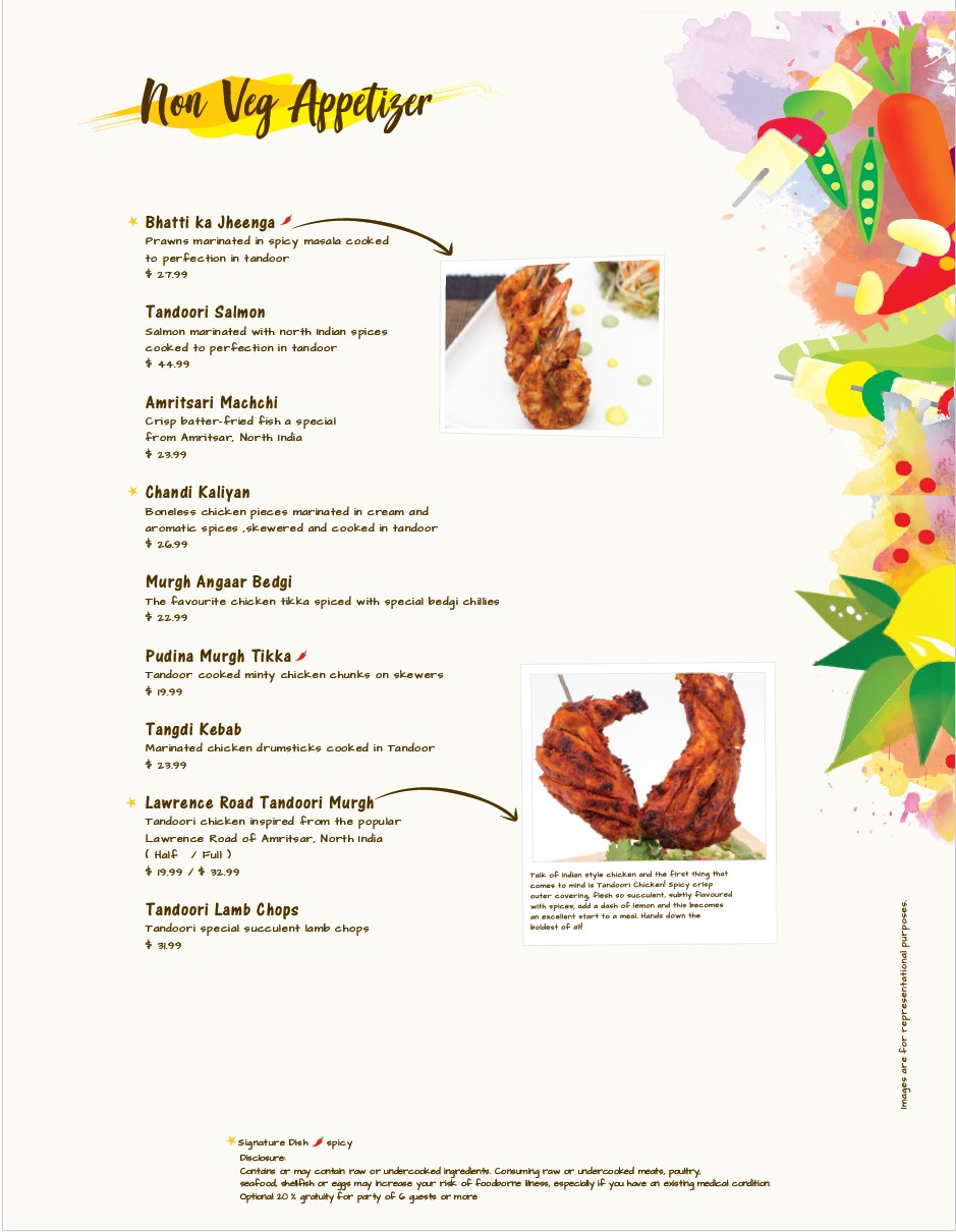 Menu page 4