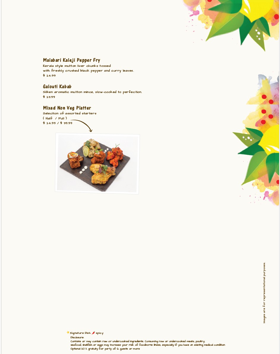 Menu page 5